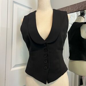 Zara Elegant Black Vest